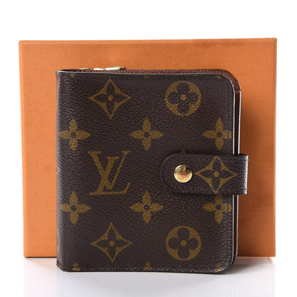 Louis Vuitton Monogram Compact Zippe Zipped Wallet 9 of 12