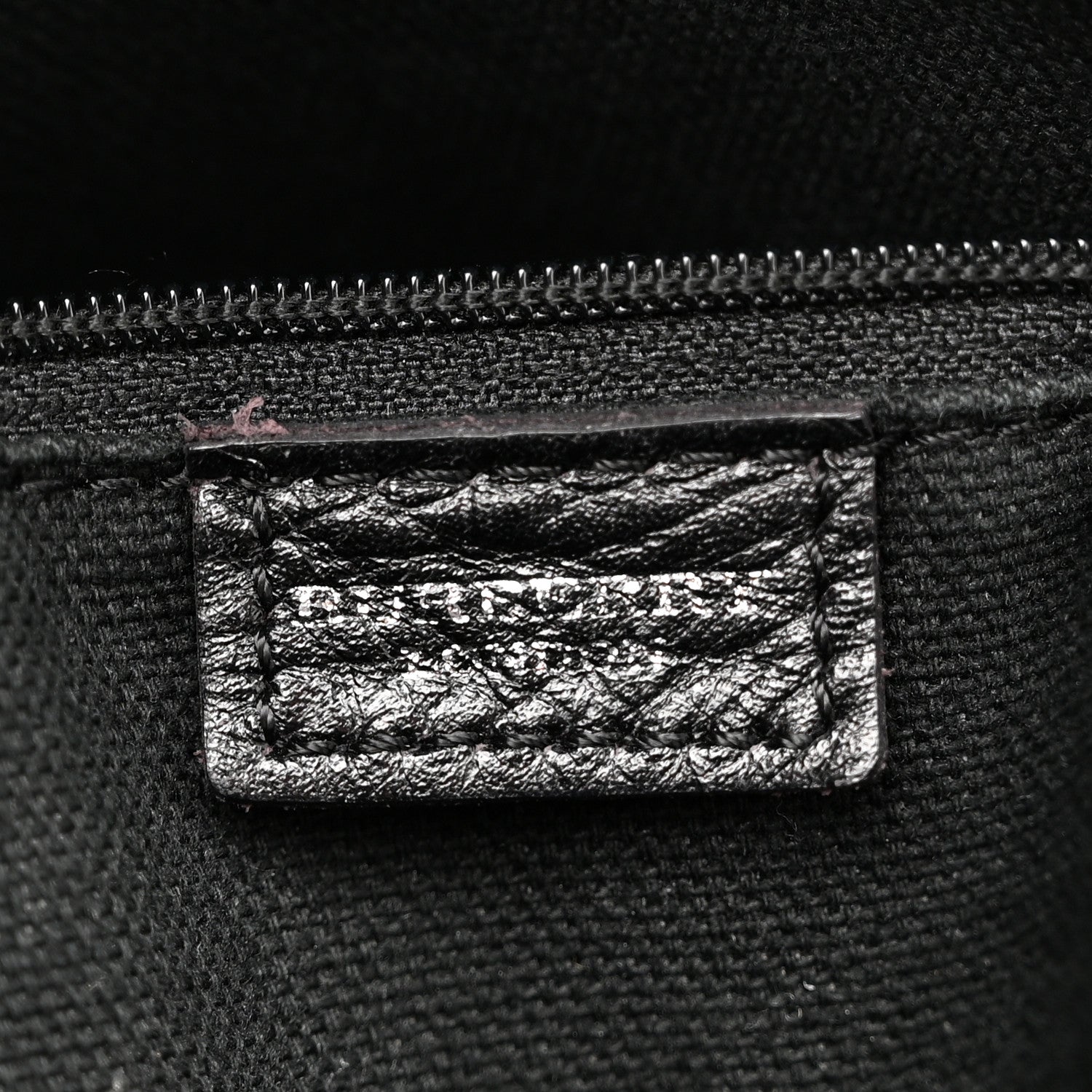Burberry Vintage Check Studded Tote Black 6 of 11
