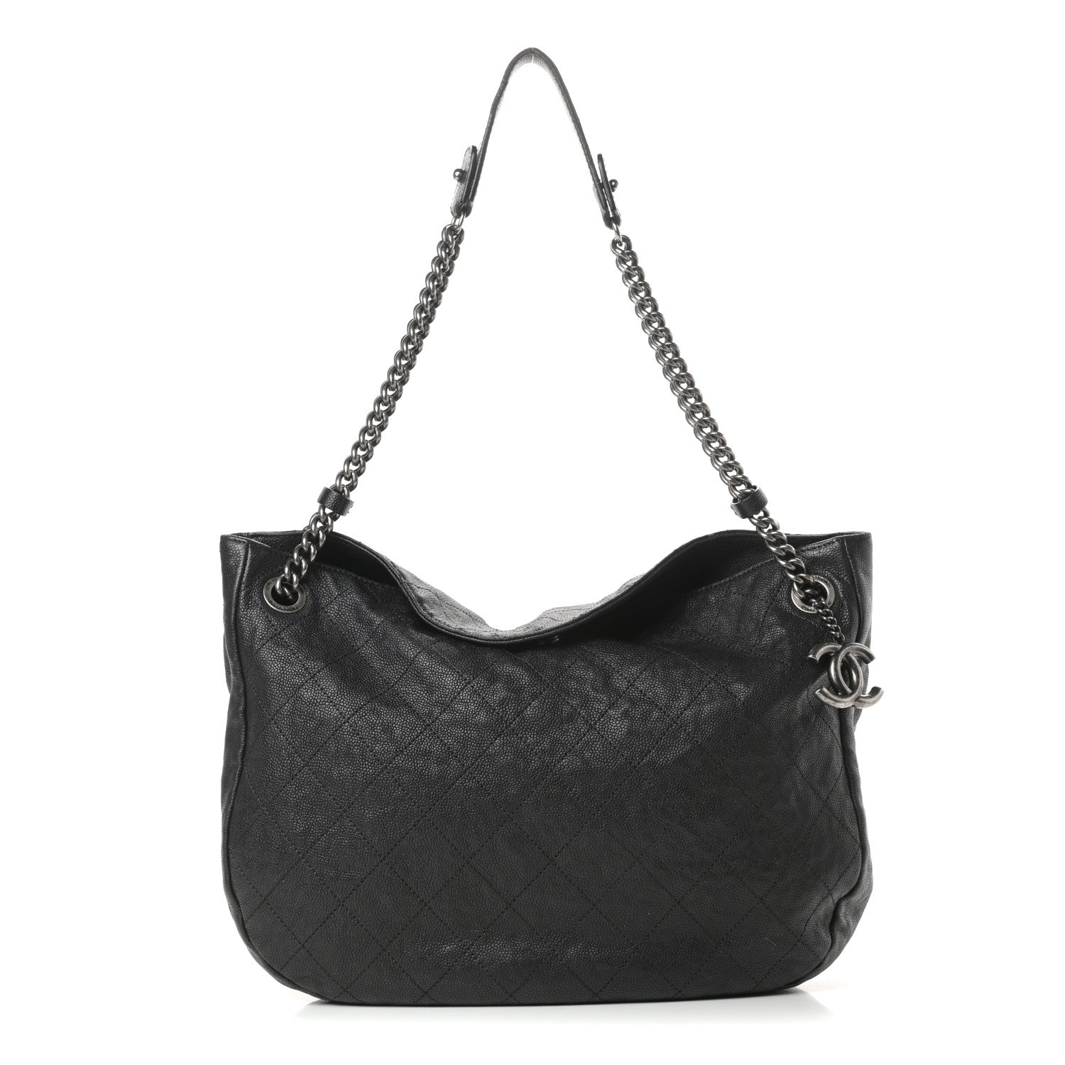 Chanel Caviar Quilted Simply CC Hobo Black 1 of 14