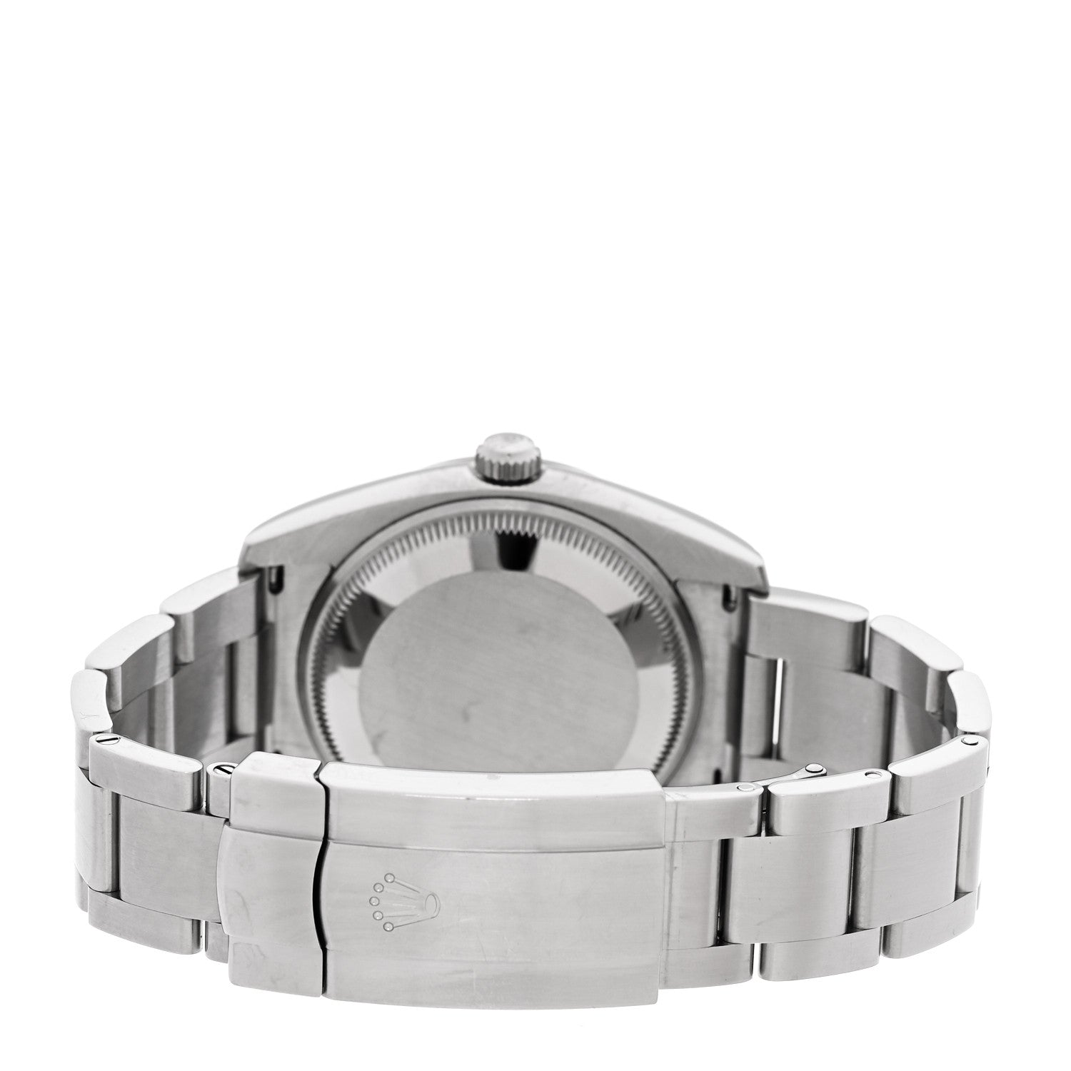 Rolex Stainless Steel 34mm Oyster Perpetual Watch Black 114200 3 of 5