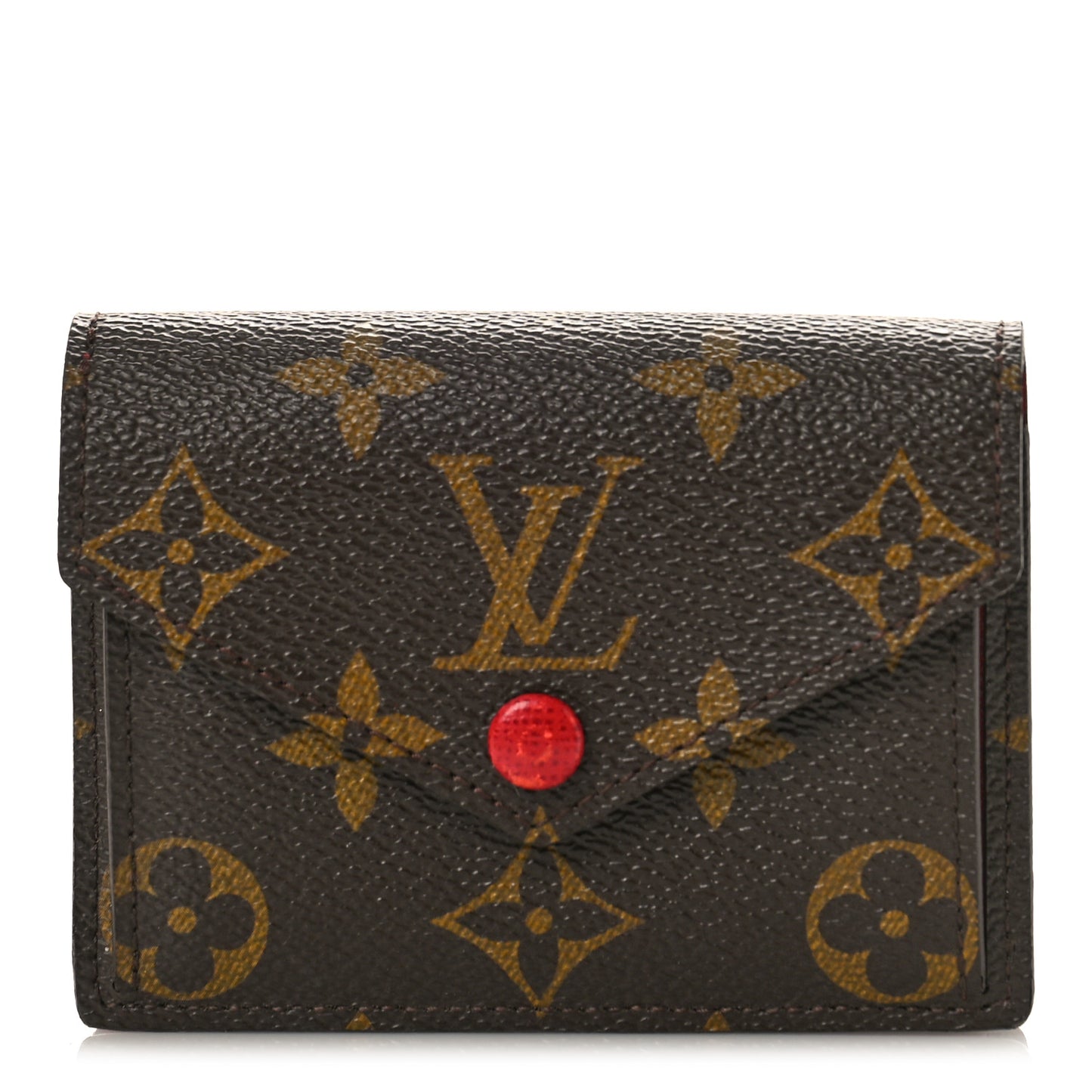 Monogram Compact Marie Wallet Rouge