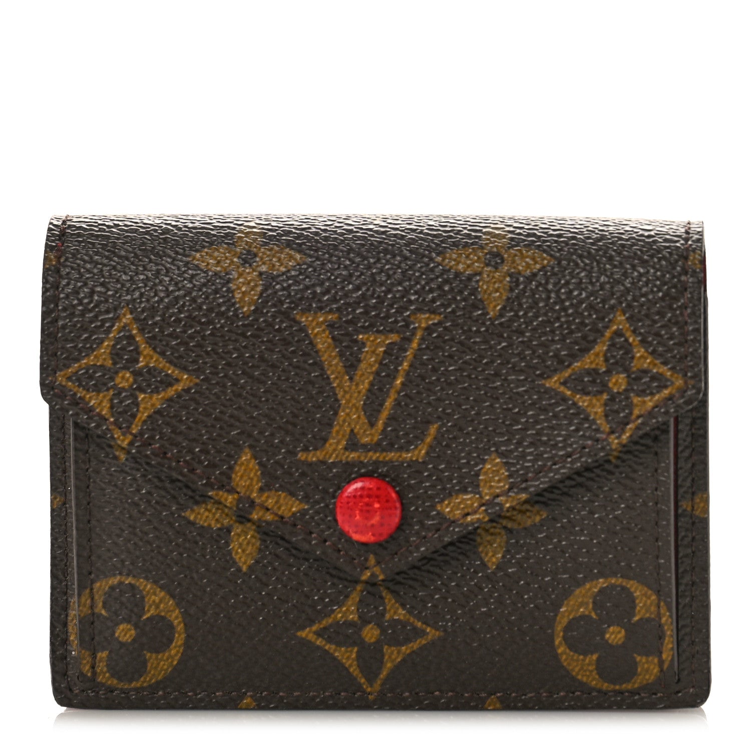 Louis Vuitton Monogram Compact Marie Wallet Rouge 1 of 9