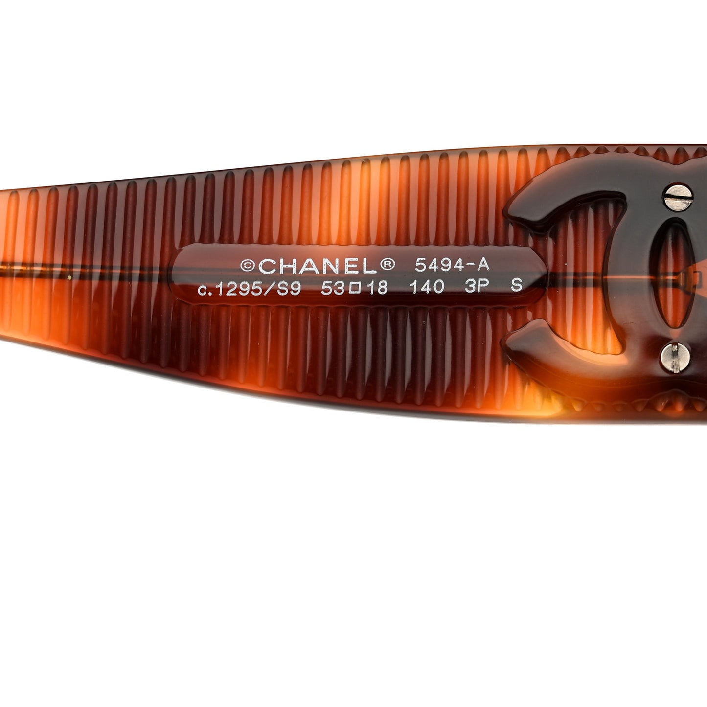 Square Polarized CC Sunglasses 5494-A Tortoise Brown