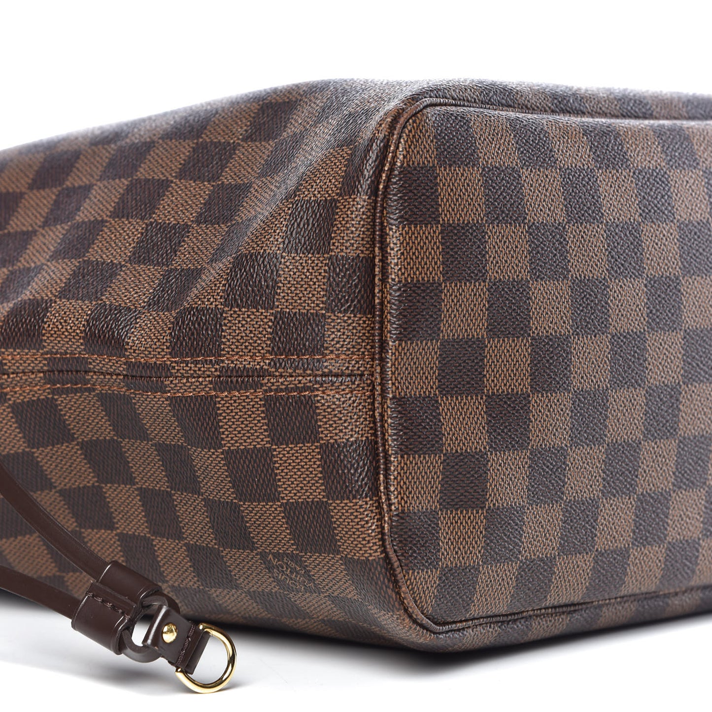 Damier Ebene Neo Neverfull MM Rose Ballerine