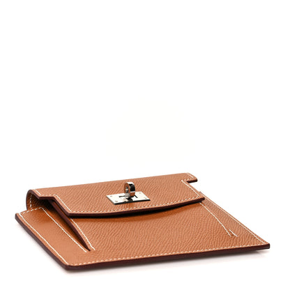 Hermes Epsom Kelly Pocket Compact Wallet Gold 4 of 8