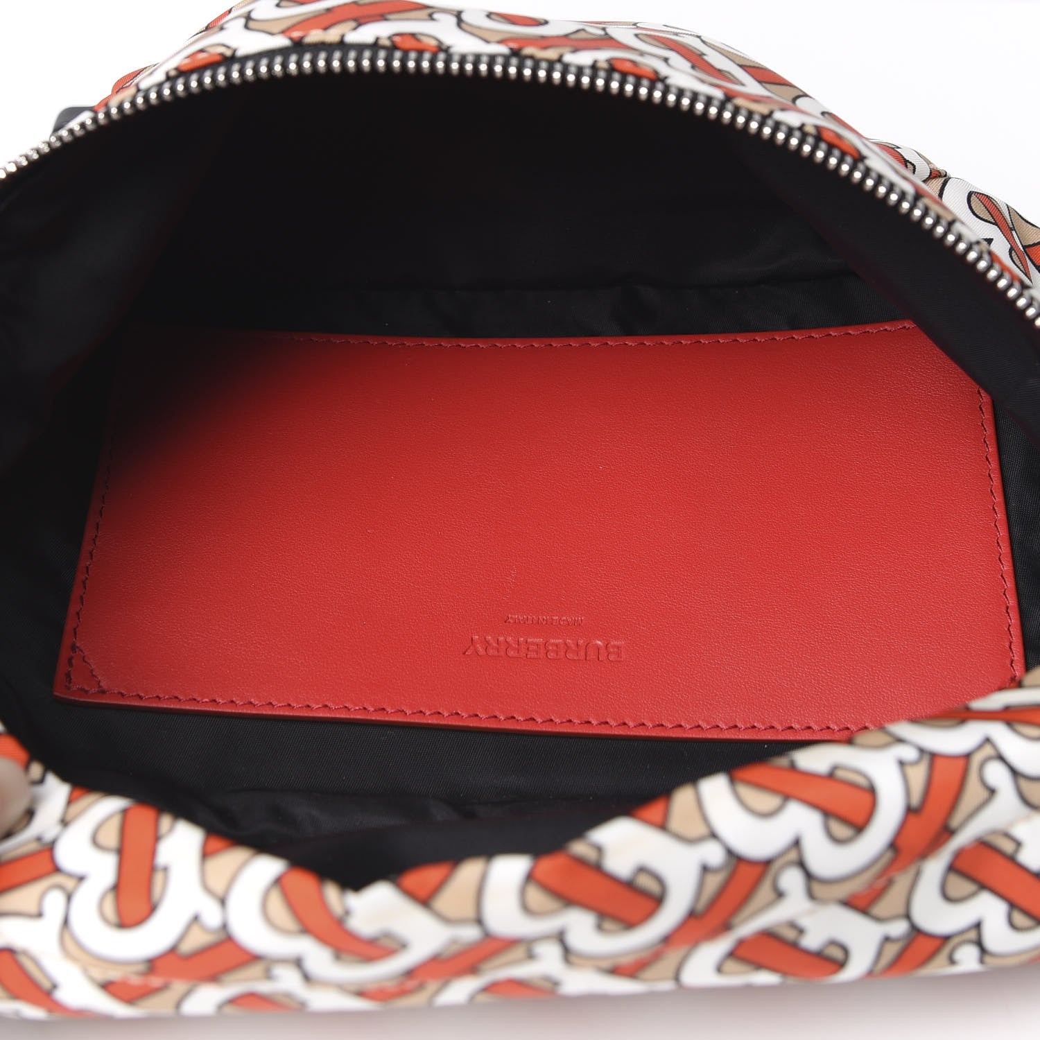 Burberry Nylon Monogram TB Sonny Bum Bag Vermillion 4 of 9
