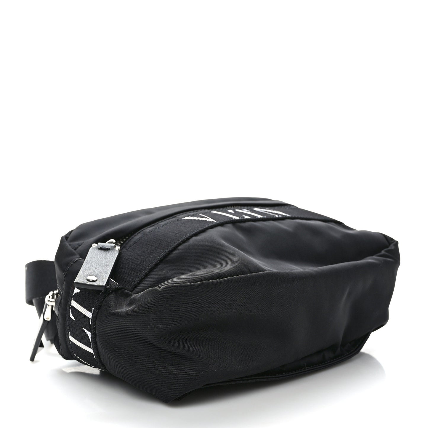 Nylon VLTN Belt Bag Black