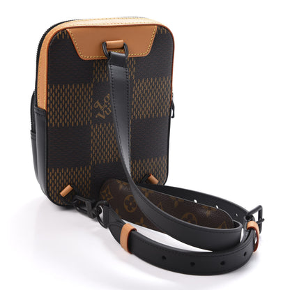 Louis Vuitton X NIGO Giant Damier Ebene Monogram Amazone Sling Bag 2 of 9