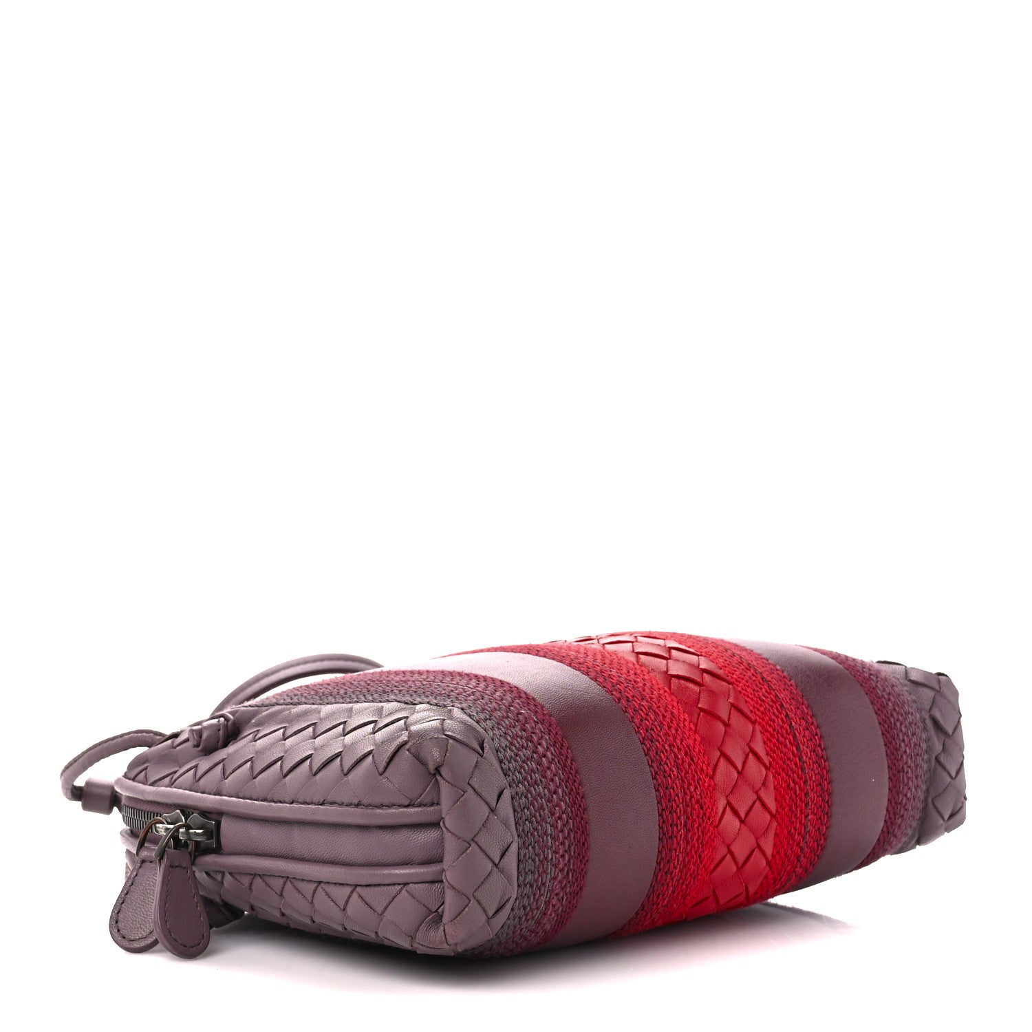 Bottega Veneta Nappa Intrecciato Embroidered Nodini Crossbody Messenger Multicolor 4 of 11