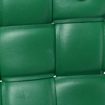 Bottega Veneta Nappa Maxi Intreccio Padded Cassette Crossbody Bag Racing Green 5 of 19
