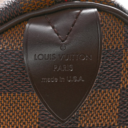 Louis Vuitton Damier Ebene Speedy 30 6 of 13