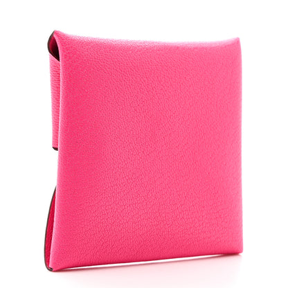 Hermes Chevre Chamkila Bastia Coin Purse Rose Pop 3 of 8
