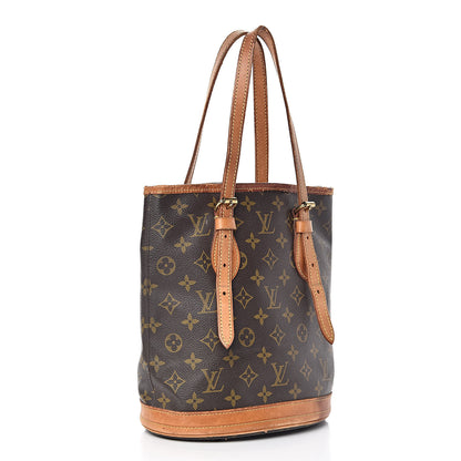 Louis Vuitton Monogram Petit Bucket 23 3 of 24