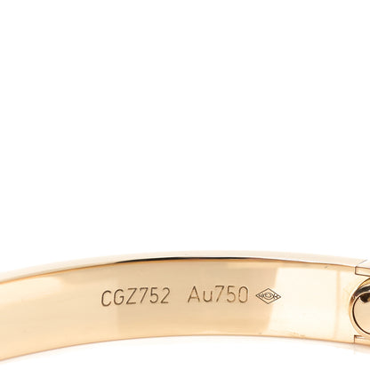 Cartier 18K Yellow Gold LOVE Bracelet 17 5 of 6