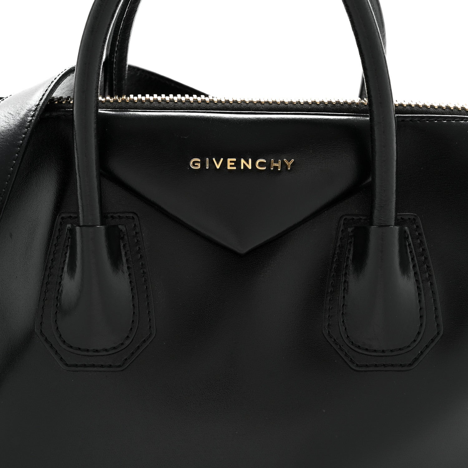 Givenchy Shiny Lord Calfskin Medium Antigona Black 8 of 13