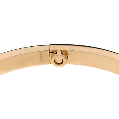 Cartier 18K Yellow Gold 6 Diamond Small LOVE Bracelet 17 7 of 8