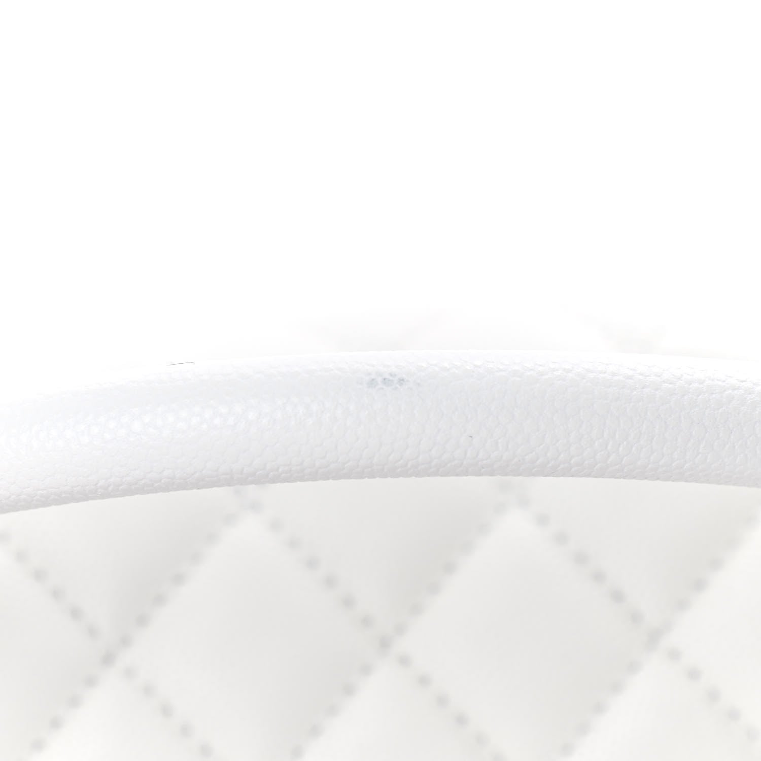 Chanel Caviar Quilted Small Coco Handle Flap White 11 of 11