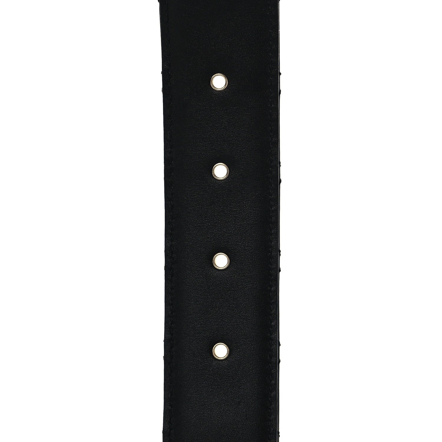 Chanel Calfskin Quilted CC Chain Belt 85 Black 7 of 9