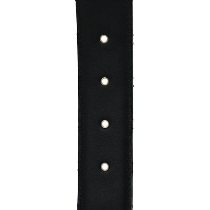 Chanel Calfskin Quilted CC Chain Belt 85 Black 7 of 9