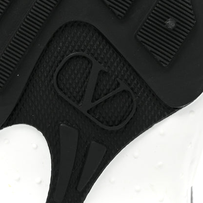 Valentino Garavani Calfskin Split Shegoes Sneakers 39 Ghiaccio White 7 of 9