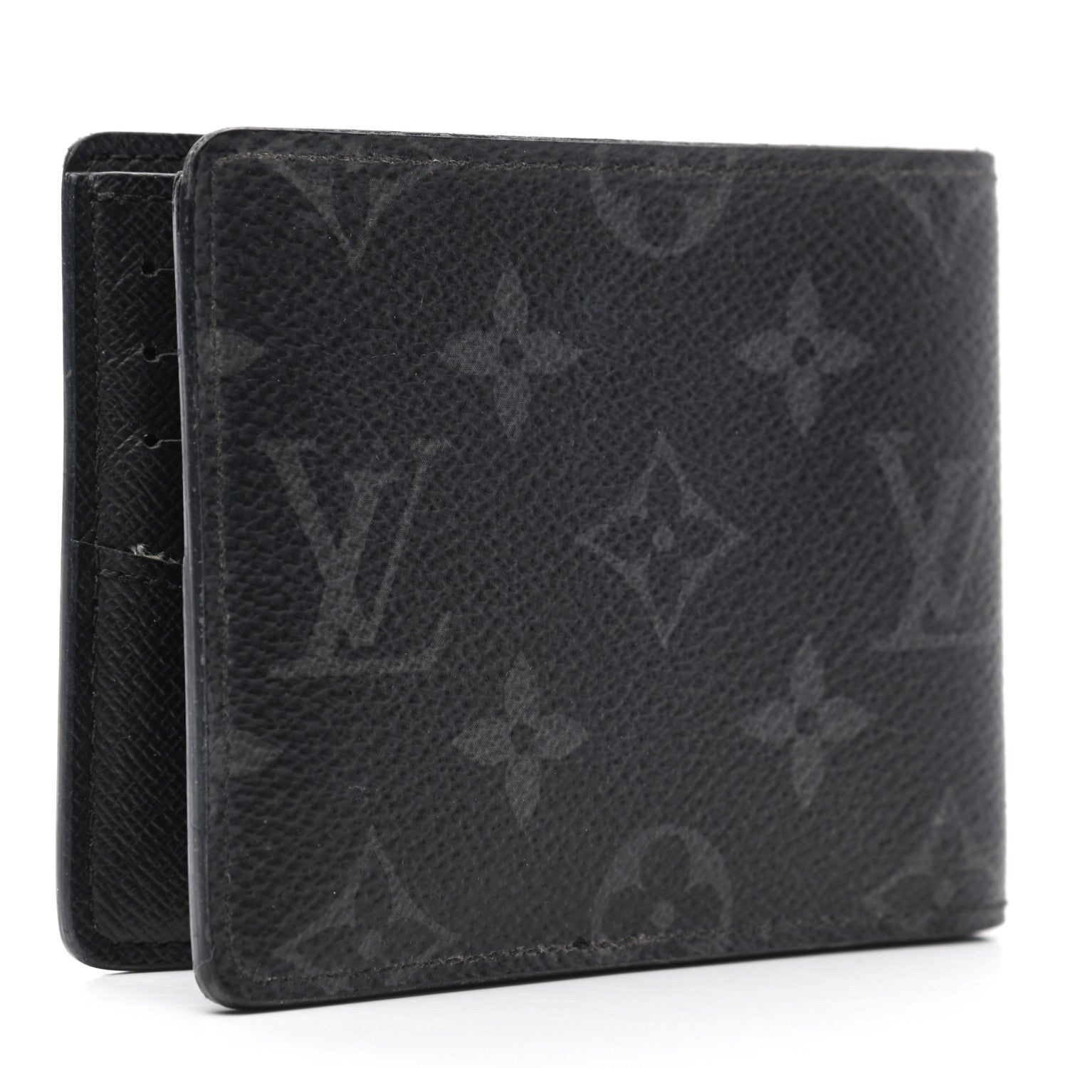Louis Vuitton Monogram Eclipse Slender Wallet 3 of 9