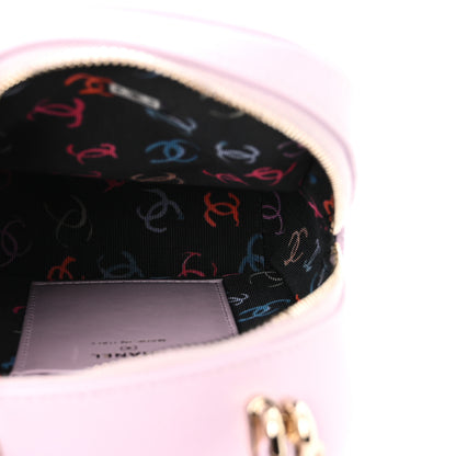 Chanel Caviar Quilted CC Mini Classic Backpack Light Purple 5 of 11