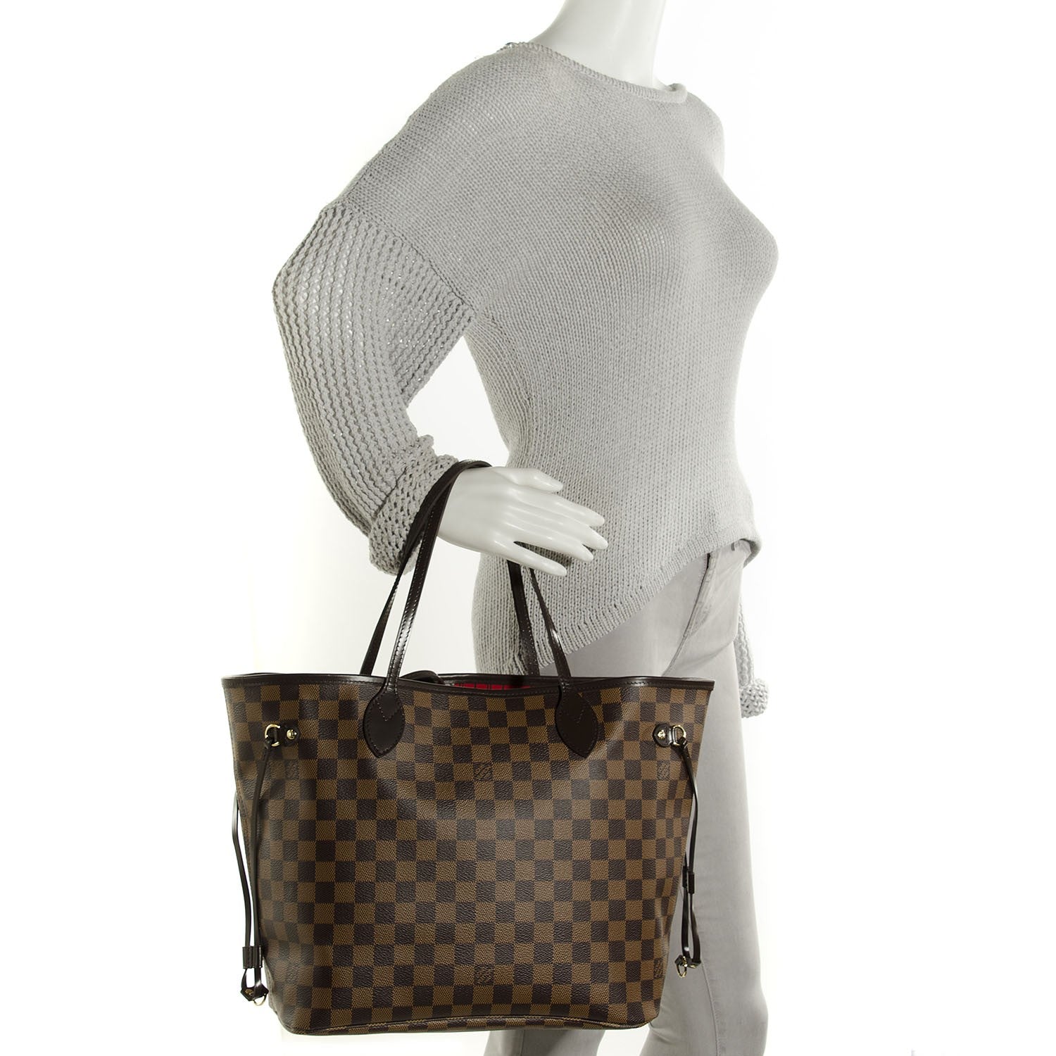 Louis Vuitton Damier Ebene Neo Neverfull MM 2 of 11