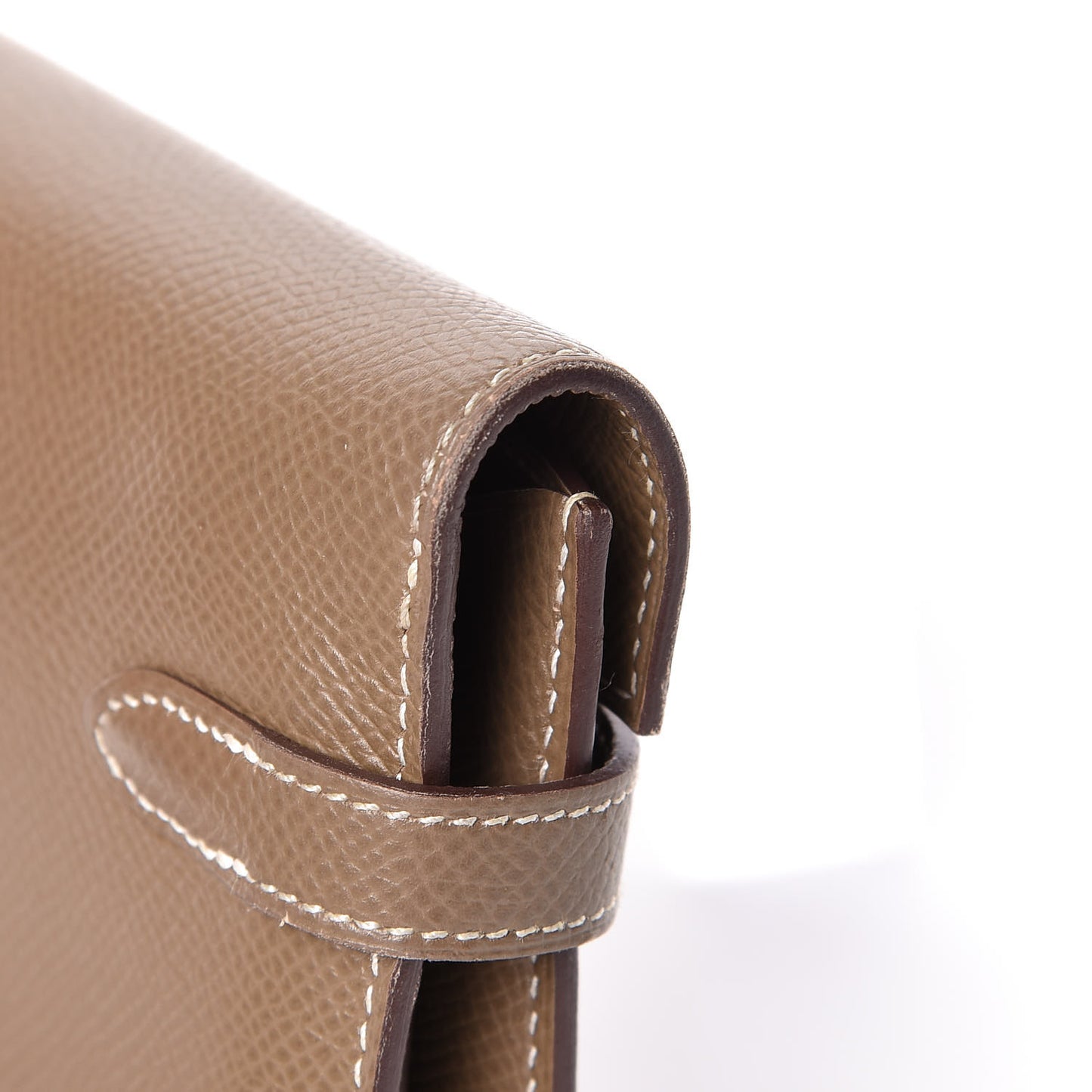 Epsom Kelly Longue Wallet Etoupe