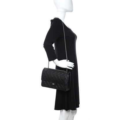 Chanel Aged Calfskin Quilted 2.55 Reissue 226 Flap Black 2 of 10