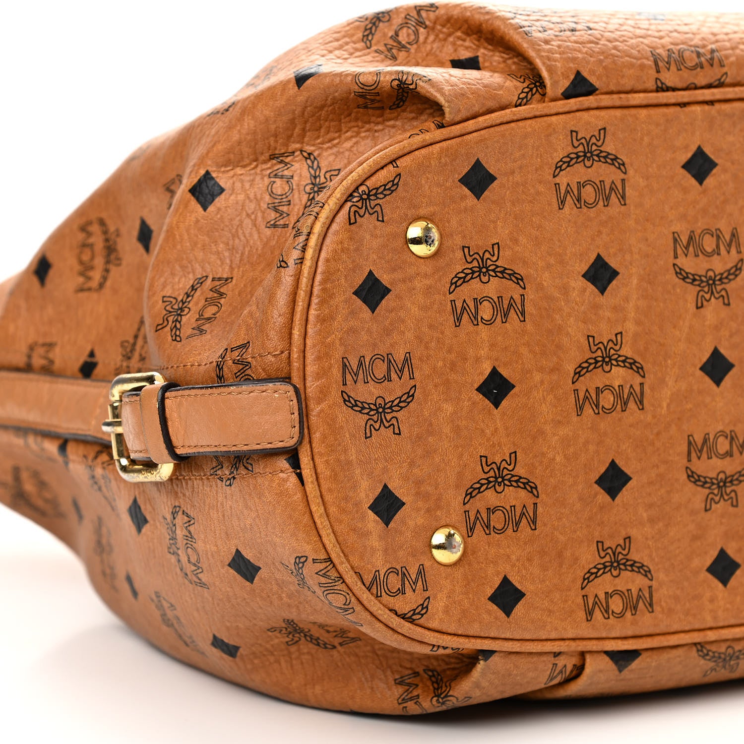 MCM Visetos Hobo Cognac 8 of 16