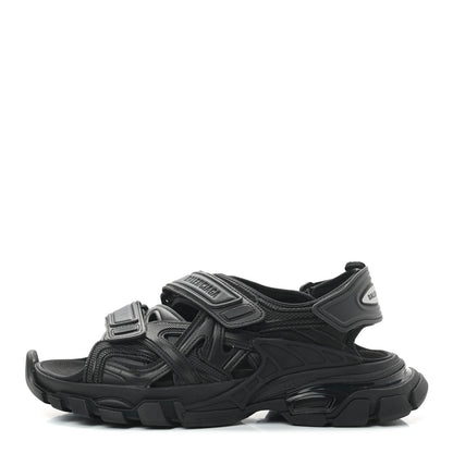 Balenciaga Neoprene Rubber Mens Track Sandals 41 Black 1 of 7