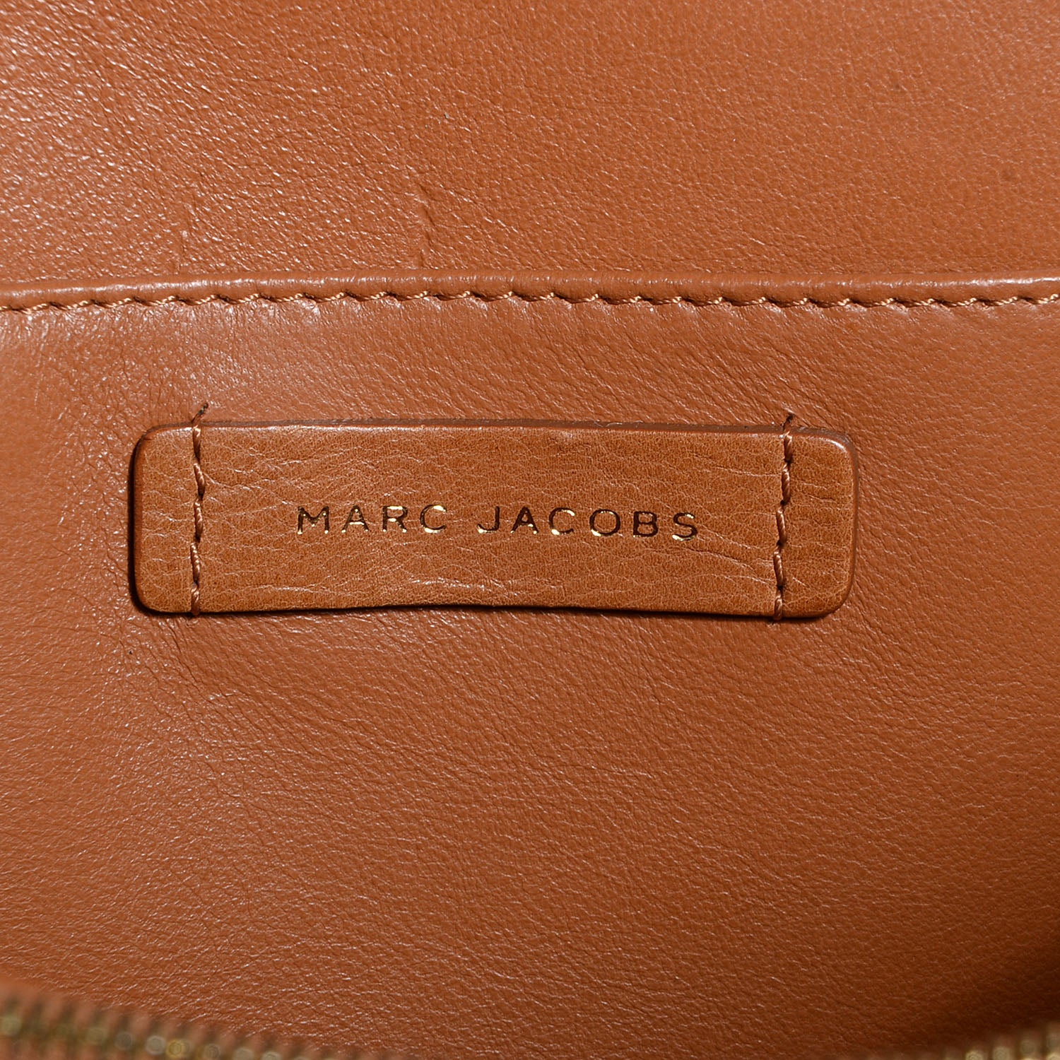Marc Jacobs Quilted Suede Saffron Shoulder Bag Camel 6 of 9