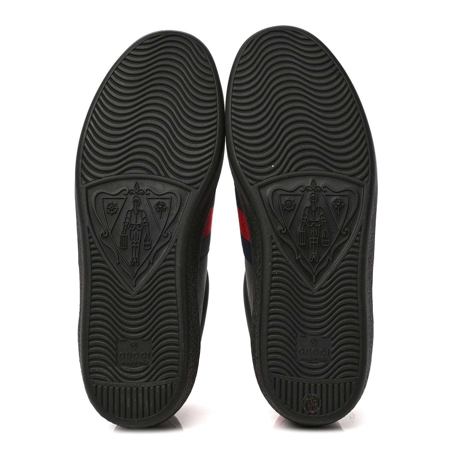 Miro Soft Calfskin Laminated Ayers Web Bee Embroidered Mens Ace Sneakers 7.5 Black Red Flame Night