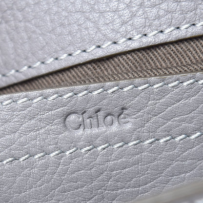 Chloe Calfskin Mini Marcie Round Crossbody Bag Cashmere Grey 6 of 7