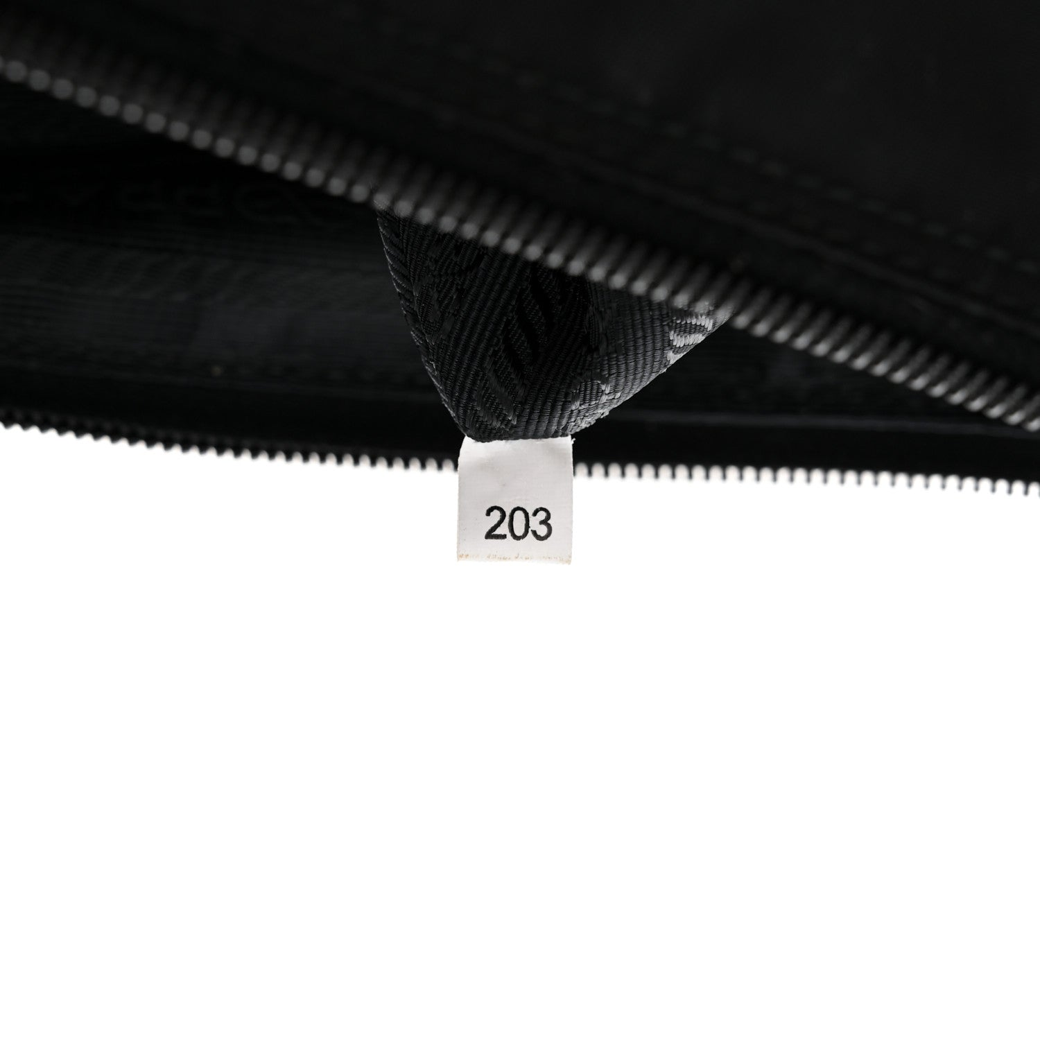 Prada Tessuto Nylon Saffiano Flat Messenger Bag Black 6 of 10
