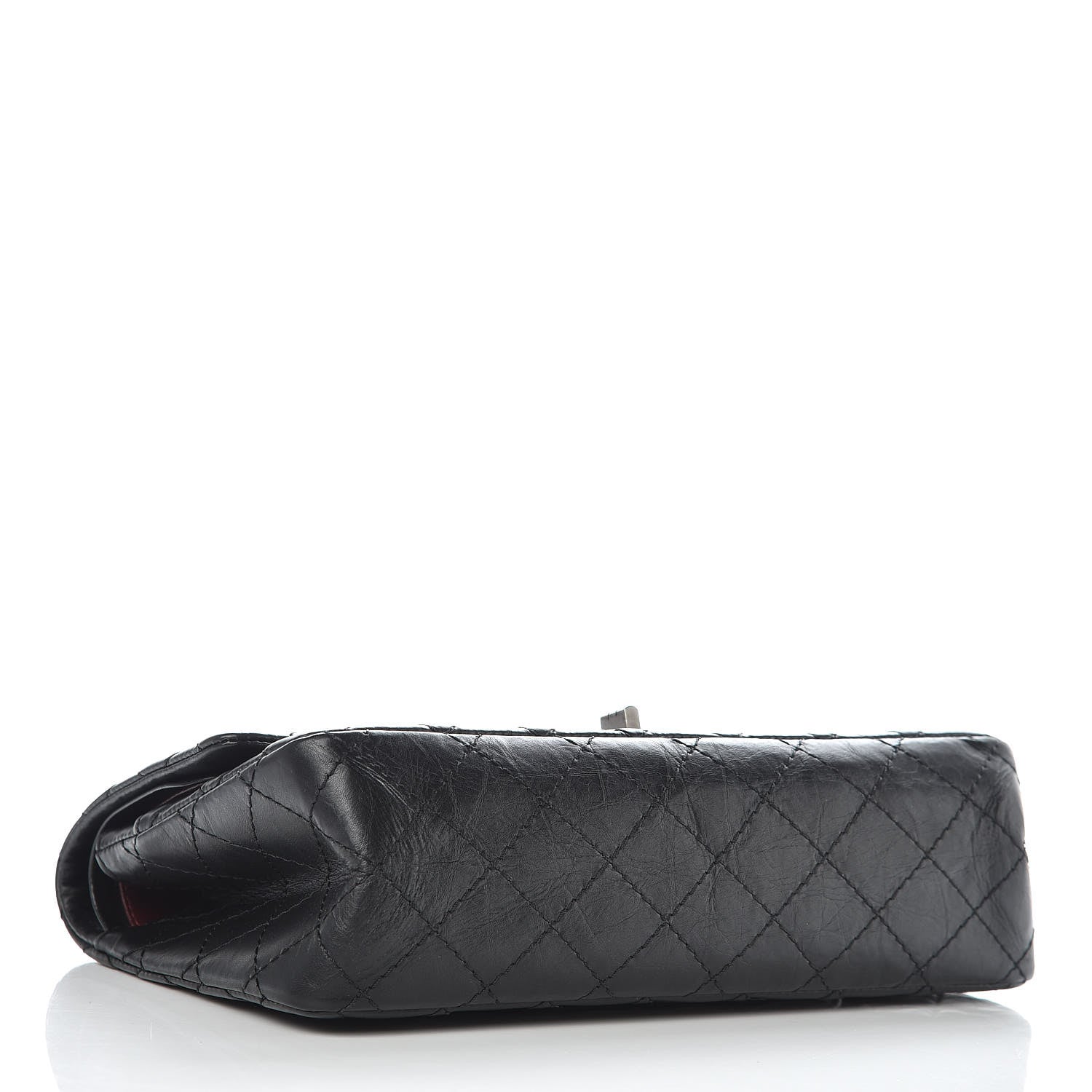 Chanel Aged Calfskin Quilted 2.55 Reissue 225 Flap Black 4 of 9
