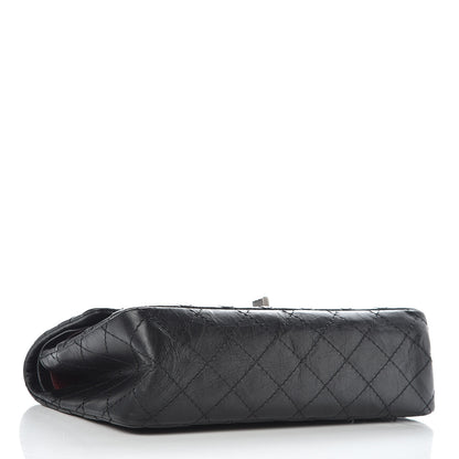 Chanel Aged Calfskin Quilted 2.55 Reissue 225 Flap Black 4 of 9
