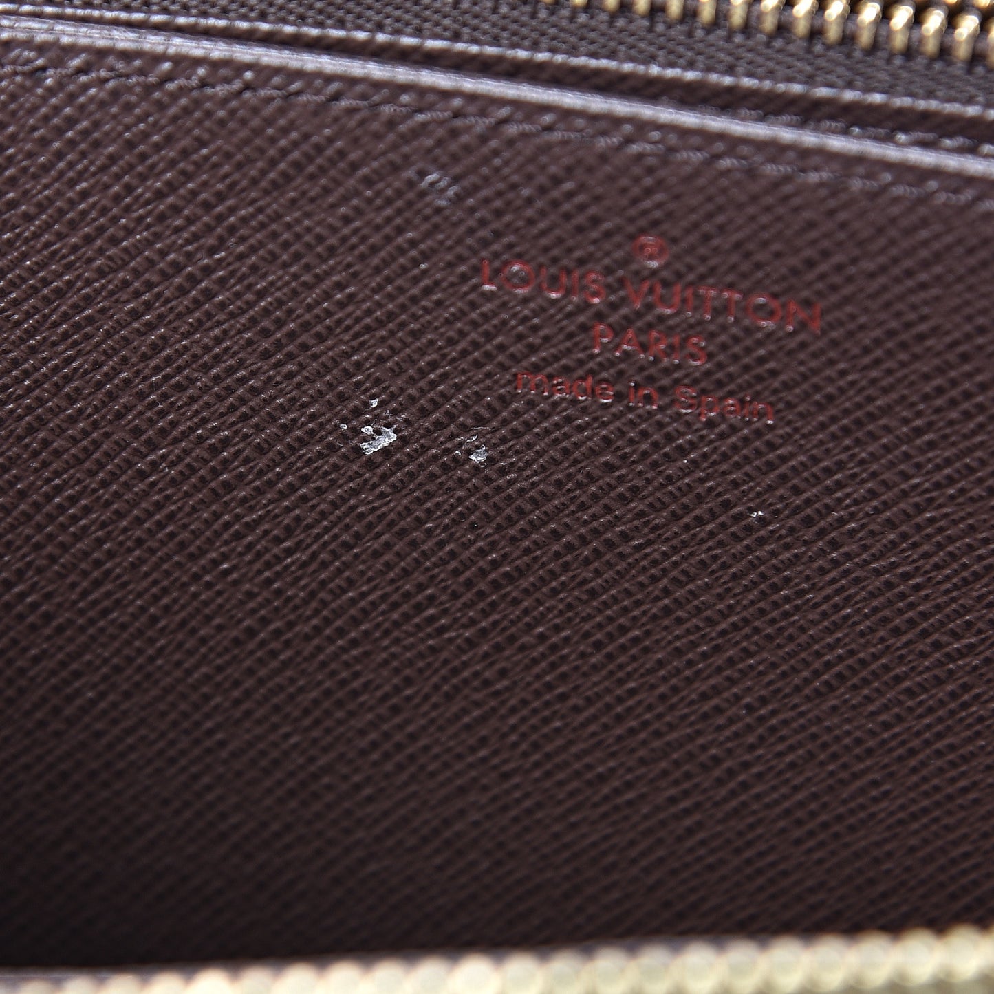 Damier Ebene Zippy Wallet