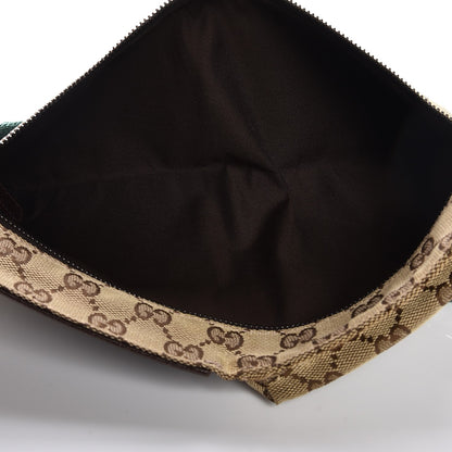 Gucci Monogram Web Belt Bag Dark Brown 5 of 9