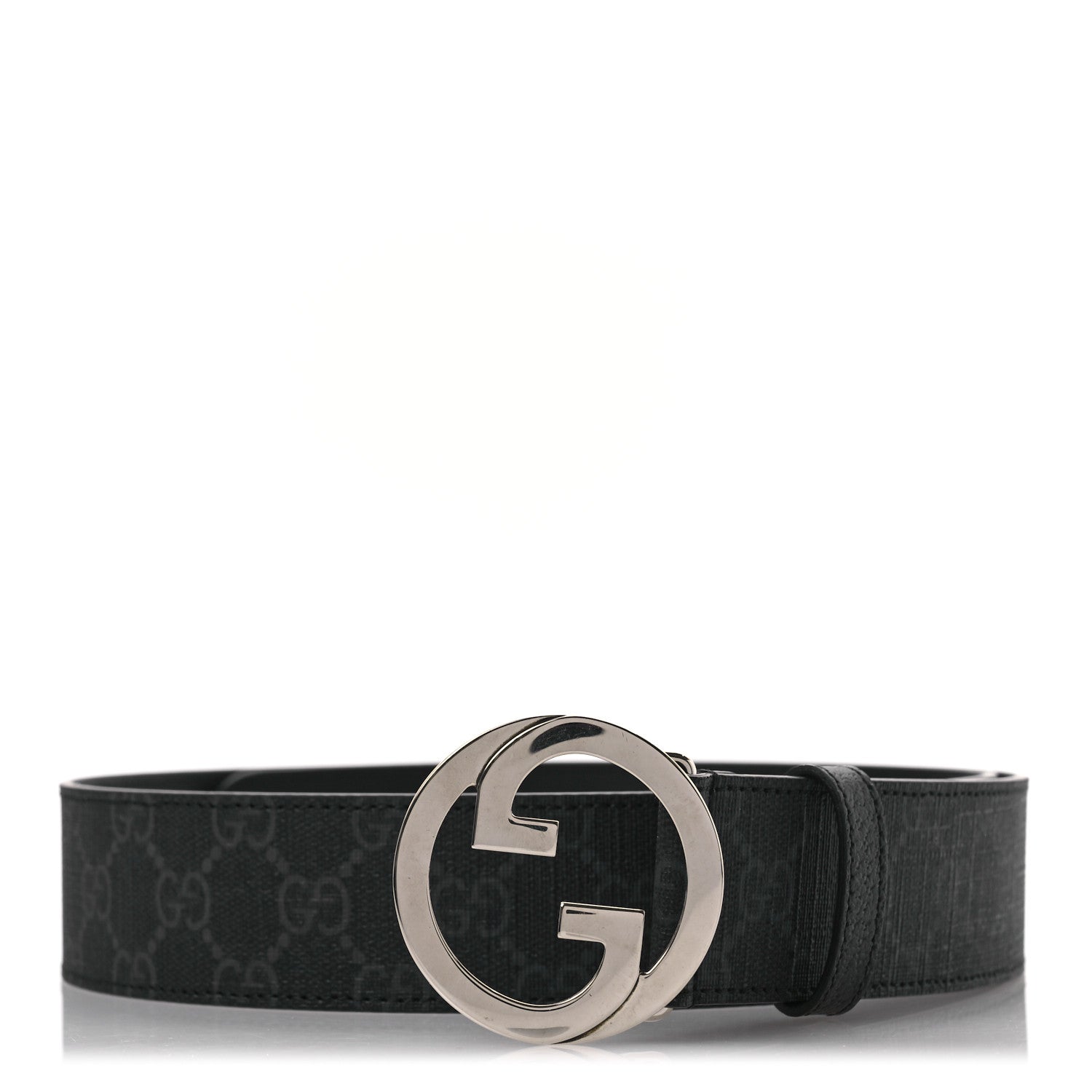 Gucci GG Supreme Monogram Blondie 40mm Belt  90 36 Black 1 of 4