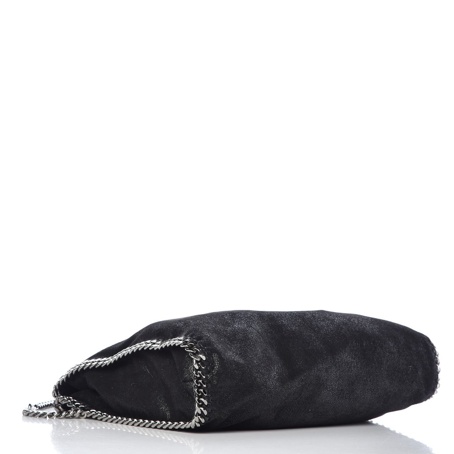 Shaggy Deer Falabella Fold Over Tote Black
