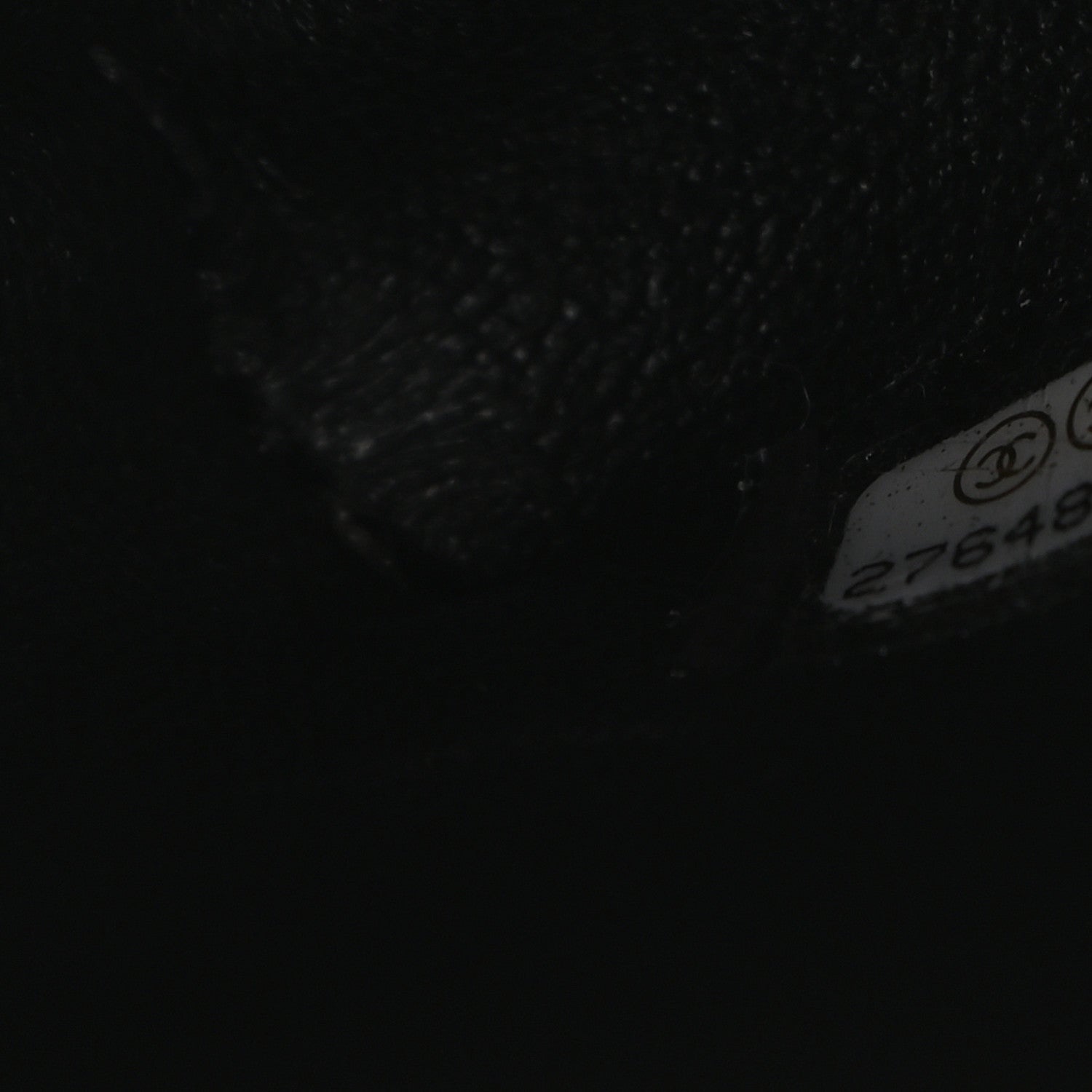 Chanel Lambskin Quilted Flap Clutch Black 7 of 9