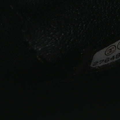 Chanel Lambskin Quilted Flap Clutch Black 7 of 9