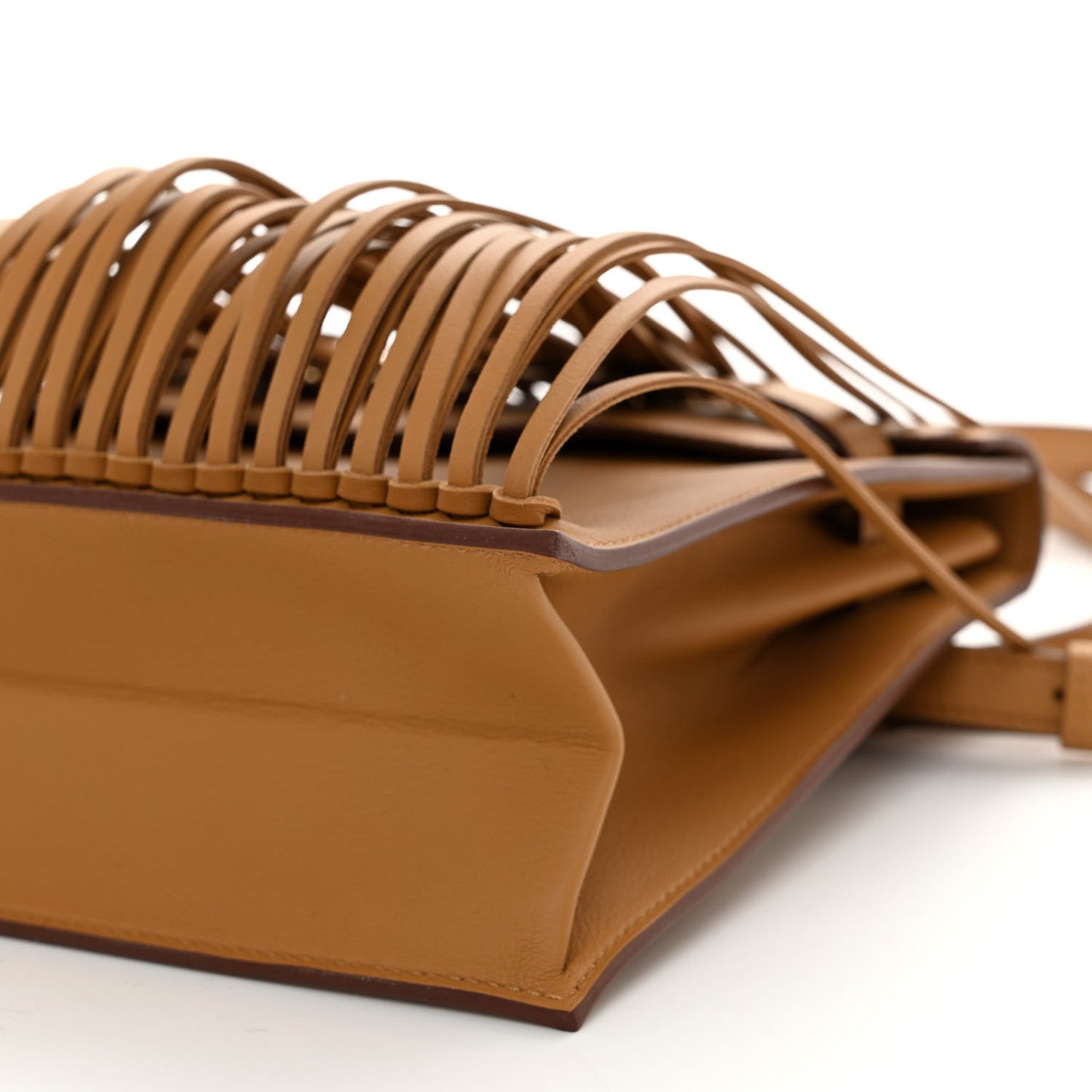 Swift Kelly Danse Anate Fringed Belt Bag Sesame