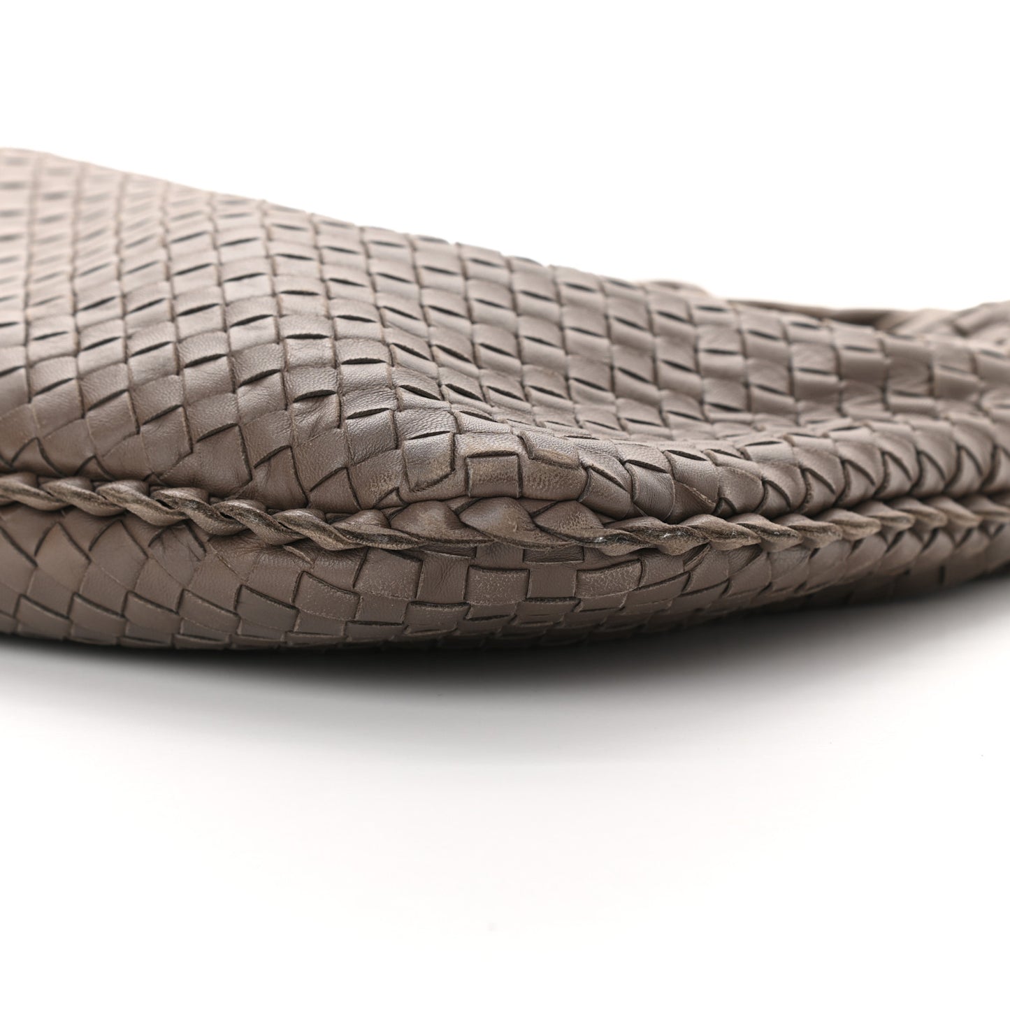 Nappa Intrecciato Medium Veneta Hobo Shadow