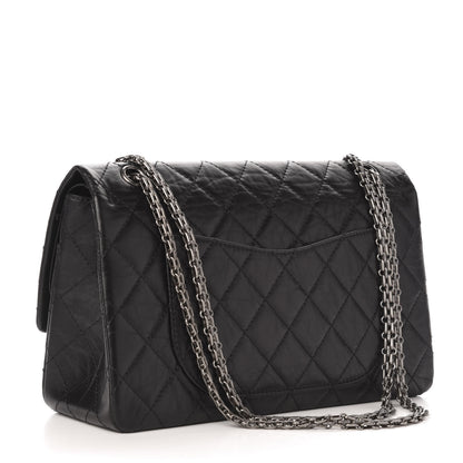 Chanel Aged Calfskin Quilted 2.55 Reissue 227 Flap Black 3 of 10