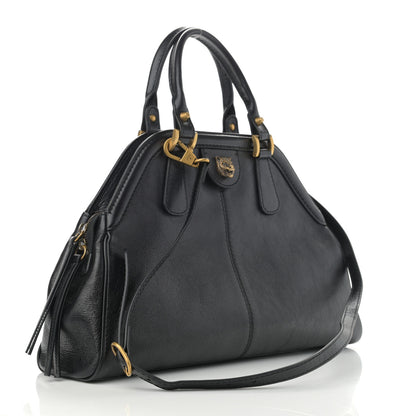 Gucci Calfskin Medium Re(Belle) Top Handle Bag Black 3 of 10