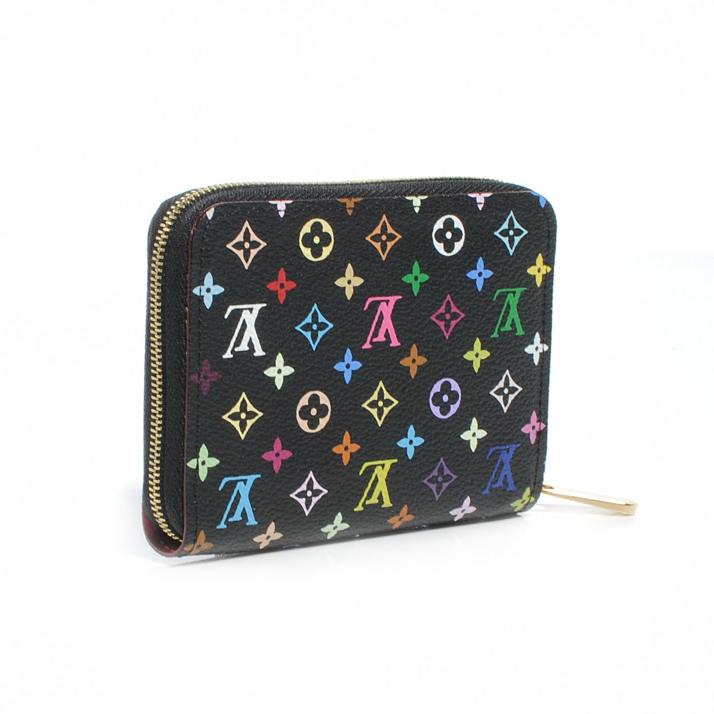 Monogram Multicolor Zippy Coin Purse Black Grenade