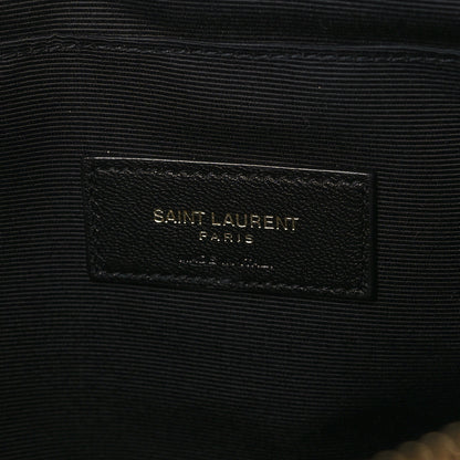 Saint Laurent Calfskin Matelasse Monogram Cassandre Tablet Pouch Black 6 of 7