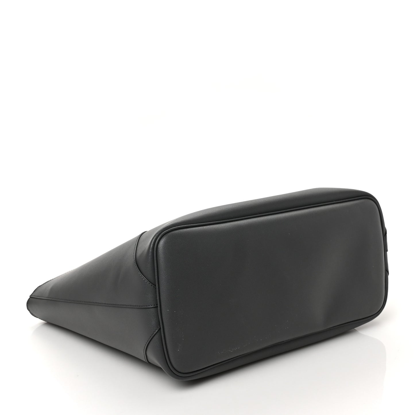 Smooth Calfskin Wing Shopper Tote Grey White